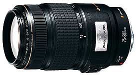 Canon EF75-300mm f/4-5.6 IS USM telephoto zoom