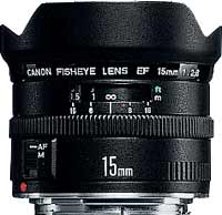 Canon EF15mm f/2.8 Fisheye lens