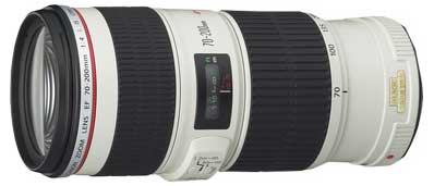 EF 70-200mm f/4L IS USM telephoto zoom lens