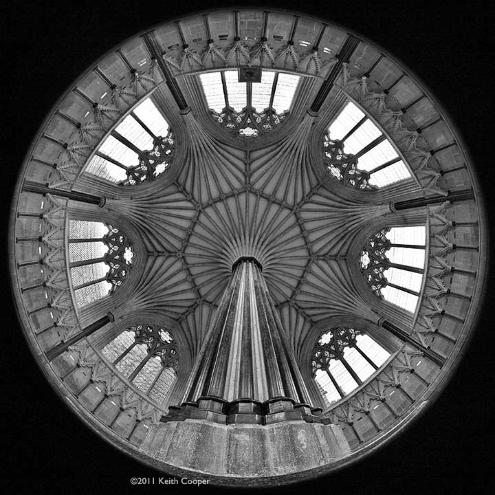 Chapter house Well cathedral taken with EF8-15mm f/4L Fisheye USM lens