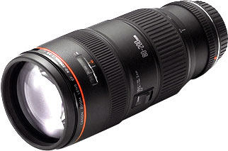 Canon EF80-200mm f/2.8L telephoto zoom lens