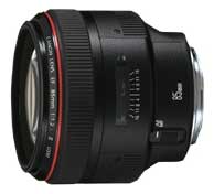 Canon EF85mm F1.2L II USM telephoto lens