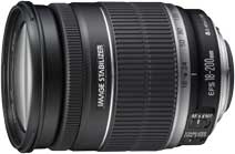 EF-S18-200mm f/3.5-5.6 IS standard zoom lens