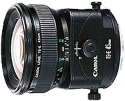 anon TS-E45mm f/2.8 tilt shift lens